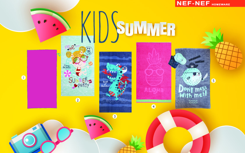 Kids Beach by NEF NEF Homeware