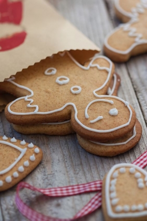 Μπισκότα gingerbread για να μπούμε σε χριστουγεννιάτικο κλίμα!