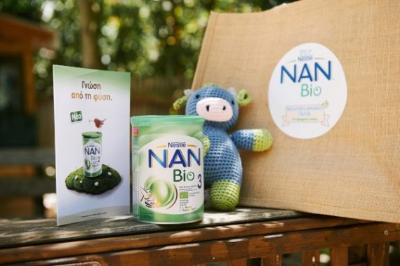 Nestlé NAN Bio:  Με γνώση από τη φύση!