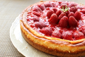 Τέλειο cheesecake με φράουλες!!!