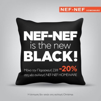 NEF-NEF is the new BLACK!