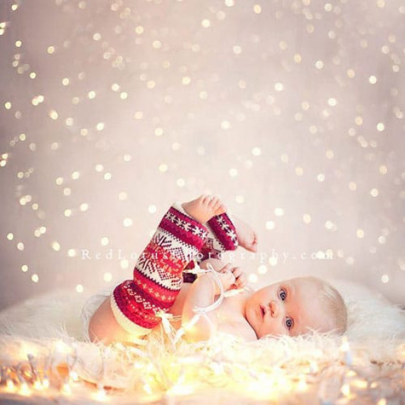 7 τέλειες φωτογραφίες να βγάλετε το μωρό τα Χριστούγεννα